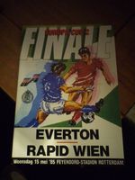 * 1985 CUP WINNERS CUP FINAL - EVERTON v RAPID VIENNA *15/5/1985 (LU)