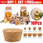 10x Cork Stopper Lid Large Size Corks Various Sizes Cork Bung Cork Plug Reusable