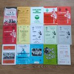 Welsh Club Rugby Programmes G - M 1970 - 2013