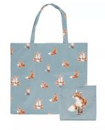 Wrendale Foldable Shopping Bag Fox Design