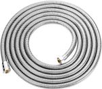 Extra Long Shower Hose Stainless Steel Anti Kink Flexible Replacement G1/2