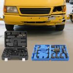 24 Pc Pneumatic Diesel Injector Puller Removal Tool Kit for Bosch Delphi