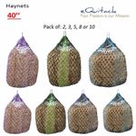 Feed Haynet Trickle Haylage Small Holes Hay Net Large Durable 40'' Set Buy