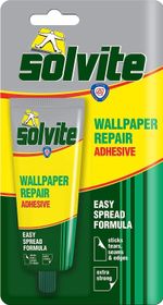 Solvite Wallpaper Repair Adhesive Extra Strong Paste 1 x 56 g Fixes Tears Seams