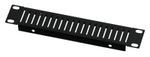 1U Rack Panel Half-Rack 9.5 inch 241mm Folded Slot Vented 