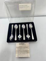 Esmeyer Sylvia Espresso Spoon Set 6pc Stainless Steel