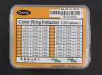 200pcs Axial Inductor Kit 1µH–4.7mH 0.5W 20 Values x 10pcs Storage Case Included