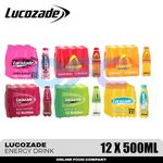 Lucozade Energy Drink 12 Pack (12 x 500ml) Bottles - Carbonated Sport Beverage