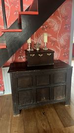 Heavy Duty Huge Vintage Antique Wooden Storage Trunk Chest Storage, Blanket Box