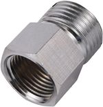 Silver M18 to 1/2" 3/4" Male Thread Adapter 18mm Connector A, Type 1 
