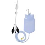 Elastic Silicone Enema Douche Bulb | Dual-Opening Inflatable Cleaning System