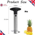 Pineapple Peeler and Corer Stainless Steel Pineapple Cutter Slicer Kitchen Tools