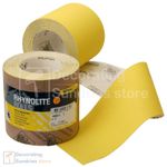 Indasa Rhynolite Yellowline Aluminium Oxide Paper Abrasive Roll 115mm X 5m