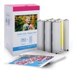Canon KP-108IN Ink Cartridge & 108 x 4"x6" Photo Paper Set for Selphy CP-910