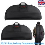 Archery 95/115cm Compound Bow Bag Carry Case Backpack Holder Adjustable Hunting