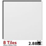 Suspended Ceiling Hygienic Vinyl Surface 595mm x 595mm 600mm x 600mm Box 8 Tiles