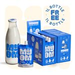 MYOM Oat Milk Value Bundle (with Glass Bottle) - Makes 16 x 1L - 16 litres