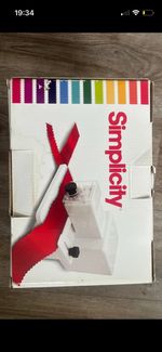 Simplicity Rotary Cutting Machine Boxed with Instructions