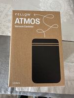 Fellow Atmos Vacuum Canister Large Airtight Coffee Food Storage Matte Black 1.2L