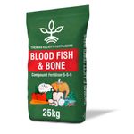 Blood Fish & Bone Organic Fertiliser For Trees, Plants, Fruit & Vegetables 25KG