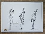 Dennis Lillee Australia -  signed Prints