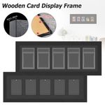 Trading Card Wall Mountable Display Frame For Pokemon PSA/ACE/CGC Graded Slabs