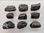 Natural Raw Black Tourmaline Crystal Stone Healing Protection Brazil Non-Crumble