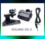 🤖🥁 Roland V Drums KD-2 Kick Trigger Electronic bass drum rack mount E*D*S 🤖🥁