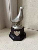 Lovely Art Deco Steel Pigeon Trophy 1930s