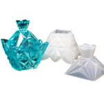 Silicone Resin Casting Mold Jewelry Pendant Container Making Mould DIY Craft N