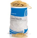 454g Elastic Rubber Bands No.18,32,34,36,38,64,69, Assorted Bag, Office, School