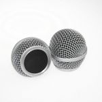 2X Replacement Microphone Grille Mesh Cover For SM58 SM58LC SM58SK SM58S