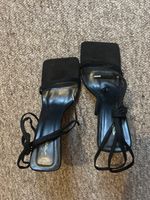 Ladies Black High Heel Shoes, size 7