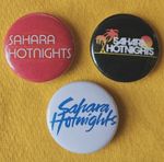 Sahara Hotnights (Sweden / indie rock) three 25mm button badges. Free UK P&P!