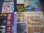 FA CUP FINAL PROGRAMMES (CHOOSE FROM LIST)