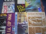FA CUP FINAL PROGRAMMES (CHOOSE FROM LIST)
