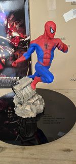 Spider Man, Comiquette, Custom Iron Spider Man, Sideshow Collectibles, Marvel