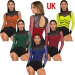 Women's Artistic Gymnastics Leotard Ballet Dance Unitard Figure Skating Jumpsuit