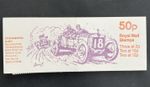 GB 1980 50p BOOKLET SG FB 11B WITH 2 x 10p SSB & 1906 GRAND PRIX AUSTIN  COVER 
