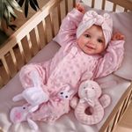 BABESIDE Realistic Baby Dolls Dolls 17 inch Newborn Baby Doll Christmas gift 