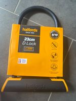 Halford 23cm D Lock Plus Bike Bicycle 8/10 Security Rating