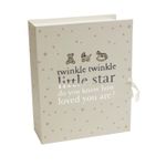 Bambino Little Stars Baby Keepsake Box - Twinkle Twinkle New Gift Idea