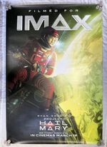 PROJECT HAIL MARY – LARGE FORMAT IMAX DISPLAY POSTER – 69” X 48” - RYAN GOSLING