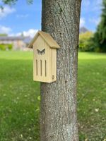 Small Wooden Butterfly Hotel Home Hanging Bug House Garden Gift Decoration