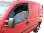 Wind Deflectors Fits Fiat Doblo 2001-2010 2-Door 2-Pcs Set Tinted Heko