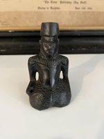 Antique Vintage Hand Carved Tribal Figure Wooden Statue