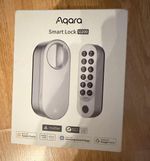 Aqara U200 Smart Door Lock w/ Keypad Silver Thread Bluetooth NFC for Deadbolt