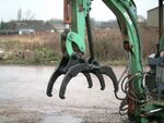 Mini Digger grapple grab for 1 to 1.9 ton excavators Hitachi/JCB/Volvo