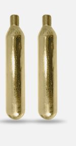 2 Pack of Co2 Gas Cylinder - 33grams for AUTO OR MANUAL PFD/Lifevest Rearm Kit