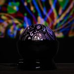 Boho Rotating Light Projector. Nursery Night Light White or Colour USB / Battery